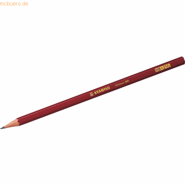 12 x Stabilo Bleistift 306 swano 2B von Stabilo