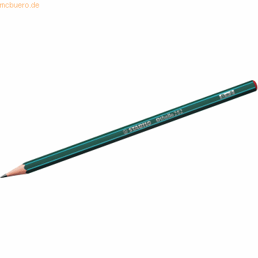 12 x Stabilo Bleistift Othello B grün mit Streifen 12 x Stabilo Bleistift Othello B grün mit Streifen von Stabilo