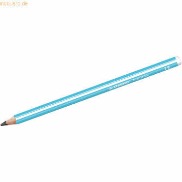 12 x Stabilo Schulbleistift Trio dreikant dick 2B blau 12 x Stabilo Schulbleistift Trio dreikant dick 2B blau von Stabilo