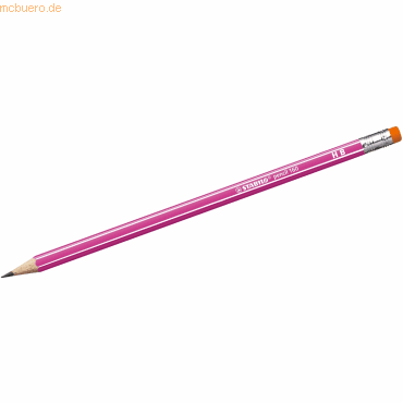 12 x Stabilo Schulbleistift sechskant mit Radierer pencil 160 HB pink 12 x Stabilo Schulbleistift sechskant mit Radierer pencil 160 HB pink von Stabilo
