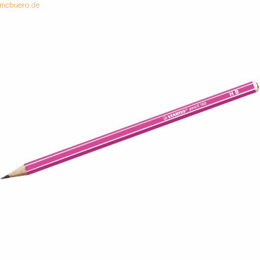 12 x Stabilo Schulbleistift sechskant pencil 160 HB pink 12 x Stabilo Schulbleistift sechskant pencil 160 HB pink von Stabilo