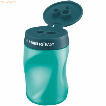 3 x Stabilo Dosenspitzer Easysharpener petrol R Blisterkarte 3 x Stabilo Dosenspitzer Easysharpener petrol R Blisterkarte von Stabilo