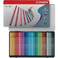 30 STABILO Pen 68 Filzstifte farbsortiert von Stabilo