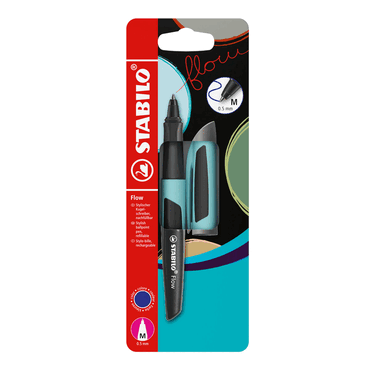 5 x Stabilo Kugelschreiber Flow Blister 1 Stück/1 Farbe hellblau/schwa 5 x Stabilo Kugelschreiber Flow Blister 1 Stück/1 Farbe hellblau/schwa von Stabilo