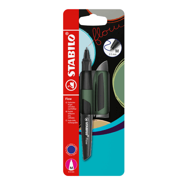 5 x Stabilo Kugelschreiber Flow Blister 1 Stück/1 Farbe khaki/schwarz 5 x Stabilo Kugelschreiber Flow Blister 1 Stück/1 Farbe khaki/schwarz von Stabilo