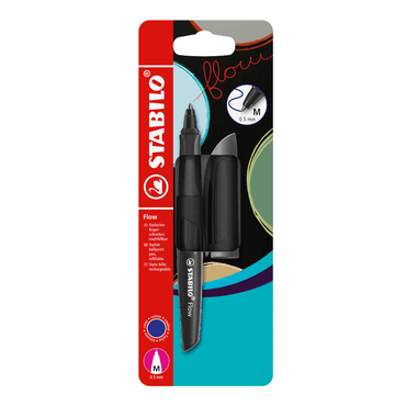 5 x Stabilo Kugelschreiber Flow Blister 1 Stück/1 Farbe schwarz 5 x Stabilo Kugelschreiber Flow Blister 1 Stück/1 Farbe schwarz von Stabilo