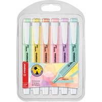 6 STABILO swing cool Textmarker farbsortiert 6 STABILO swing cool Textmarker farbsortiert von Stabilo