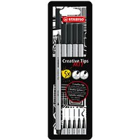 STABILO ARTY BLACK Filzstifte schwarz, 5 St. STABILO ARTY BLACK Filzstifte schwarz, 5 St. von Stabilo