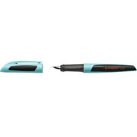STABILO Flow Sporty Patronenfüller hellblau/schwarz M (mittel) von Stabilo