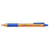STABILO Kugelschreiber pointball orange Schreibfarbe blau, 1 St. von Stabilo