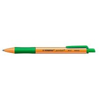 STABILO Kugelschreiber pointball orange Schreibfarbe grün, 1 St. von Stabilo