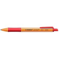 STABILO Kugelschreiber pointball orange Schreibfarbe rot von Stabilo