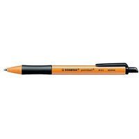 STABILO Kugelschreiber pointball orange Schreibfarbe schwarz, 1 St. von Stabilo