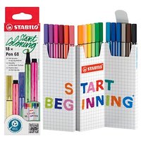 STABILO Pen 68 Filzstifte farbsortiert, 18 St. STABILO Pen 68 Filzstifte farbsortiert, 18 St. von Stabilo