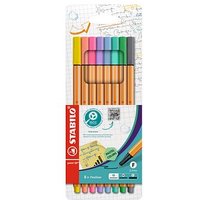 STABILO Point 88 Fineliner farbsortiert 0,4 mm, 8 St. STABILO Point 88 Fineliner farbsortiert 0,4 mm, 8 St. von Stabilo
