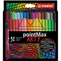 STABILO pointMax ARTY Filzstifte farbsortiert, 32 St. von Stabilo