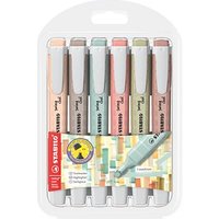STABILO swing cool NatureCOLORS Textmarker farbsortiert, 6 St. von Stabilo