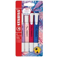 STABILO swing cool NatureCOLORS Wildflower Textmarker farbsortiert, 4 St. STABILO swing cool NatureCOLORS Wildflower Textmarker farbsortiert, 4 St. von Stabilo