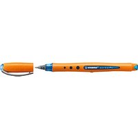 STABILO worker®+ Tintenroller orange 0,5 mm, Schreibfarbe: blau, 1 St. von Stabilo