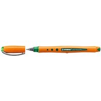 STABILO worker®+ Tintenroller orange 0,5 mm, Schreibfarbe: grün, 1 St. von Stabilo