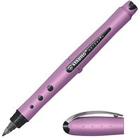 STABILO worker®+ medium NatureCOLORS Wildflower Tintenroller grauviolett 0,5 mm, Schreibfarbe: blau, 1 St. von Stabilo