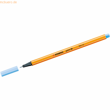 10 x Stabilo Fineliner point 88 0,4 mm eisblau von Stabilo