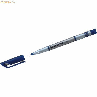 10 x Stabilo Fineliner sensor 189 F blau von Stabilo