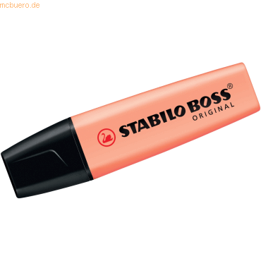 Stabilo Textmarker Boss Original Pastel cremige Pfirsichfarbe Stabilo Textmarker Boss Original Pastel cremige Pfirsichfarbe von Stabilo