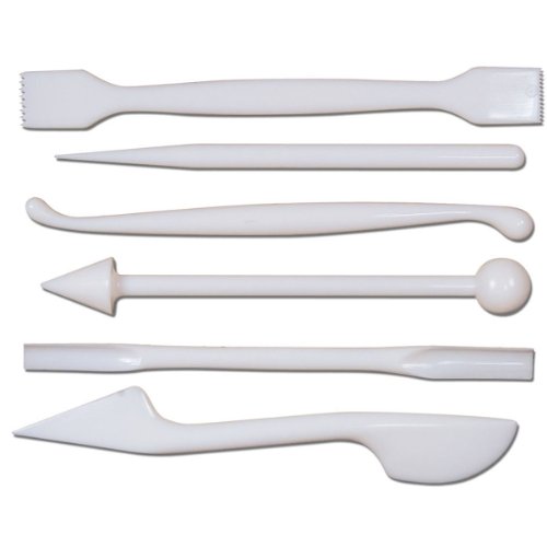 Städter 171473 Modellierwerkzeug, Kunststoff, weiß Städter 171473 Modellierwerkzeug, Kunststoff, weiß von Städter