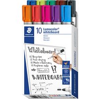STAEDTLER Whiteboard-Marker farbsortiert 2,0 mm, 10 St. von Staedtler