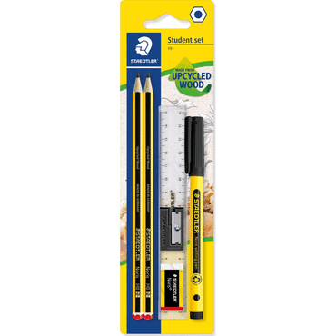 10 x Staedtler Bleistift Noris HB Student-Set von Staedtler