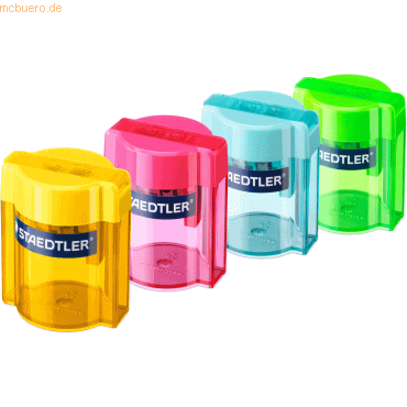 10 x Staedtler Doppelspitzdose superjumbo 8,2/11,2mm farbig sortiert B 10 x Staedtler Doppelspitzdose superjumbo 8,2/11,2mm farbig sortiert B von Staedtler