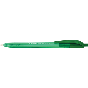 10 x Staedtler Kugelschreiber ball 4230 M grün von Staedtler