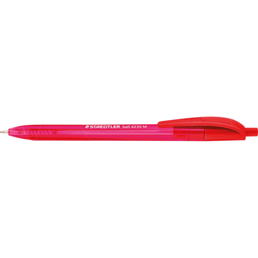 10 x Staedtler Kugelschreiber ball 4230 M rot 10 x Staedtler Kugelschreiber ball 4230 M rot von Staedtler