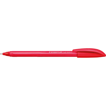 10 x Staedtler Kugelschreiber ball 4320 F rot 10 x Staedtler Kugelschreiber ball 4320 F rot von Staedtler