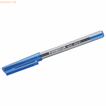10 x Staedtler Kugelschreiber stick 430 M blau von Staedtler