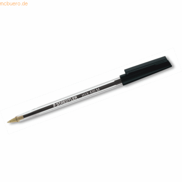 10 x Staedtler Kugelschreiber stick M schwarz 10 x Staedtler Kugelschreiber stick M schwarz von Staedtler