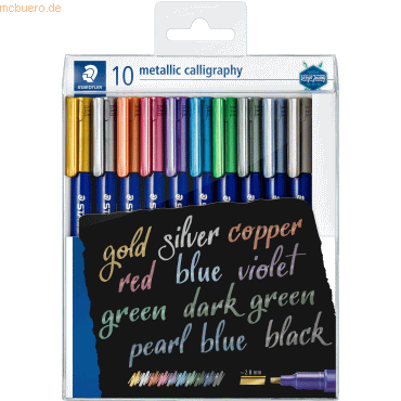 Staedtler Layoutmarker 8325 Metallic calligraphy ca. 2,8mm VE=10 Stück von Staedtler