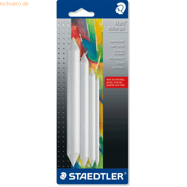 10 x Staedtler Papierwischer Set mit 4 Wischern von Staedtler