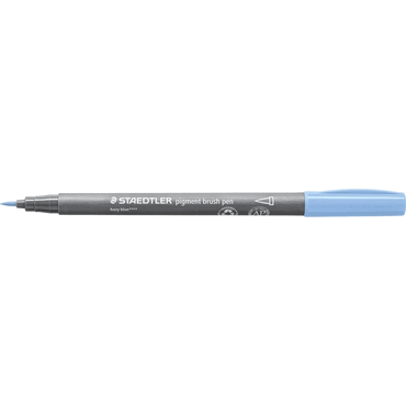 10 x Staedtler Pigment brush pen dunstblau von Staedtler