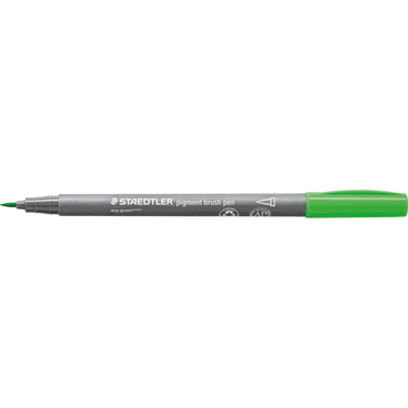 10 x Staedtler Pigment brush pen maigrün 10 x Staedtler Pigment brush pen maigrün von Staedtler