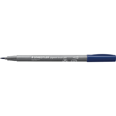 10 x Staedtler Pigment brush pen marineblau von Staedtler