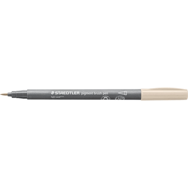 10 x Staedtler Pigment brush pen sand hell 10 x Staedtler Pigment brush pen sand hell von Staedtler