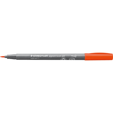 10 x Staedtler Pigment brush pen scharlachrot 10 x Staedtler Pigment brush pen scharlachrot von Staedtler