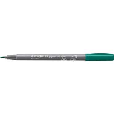 10 x Staedtler Pigment brush pen tannengrün 10 x Staedtler Pigment brush pen tannengrün von Staedtler