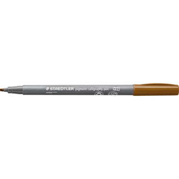 10 x Staedtler Pigment calligraphy pen umber 10 x Staedtler Pigment calligraphy pen umber von Staedtler