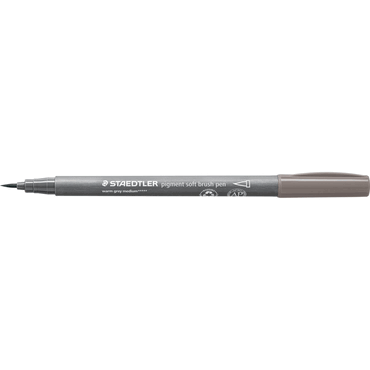 10 x Staedtler Pigment soft brush pen warmgrau medium 10 x Staedtler Pigment soft brush pen warmgrau medium von Staedtler