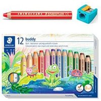 STAEDTLER Buddy 3in1 Buntstifte farbsortiert, 12 St. STAEDTLER Buddy 3in1 Buntstifte farbsortiert, 12 St. von Staedtler
