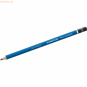 12 x Staedtler Bleistift Lumograph 100 3B von Staedtler