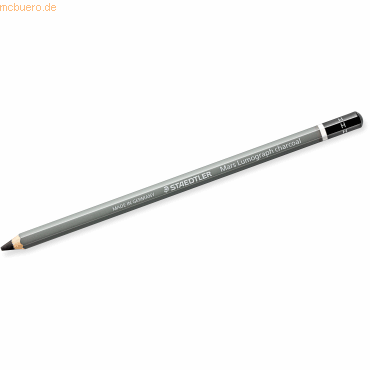 12 x Staedtler Bleistift Mars Lumograph charcoal H matt grau von Staedtler